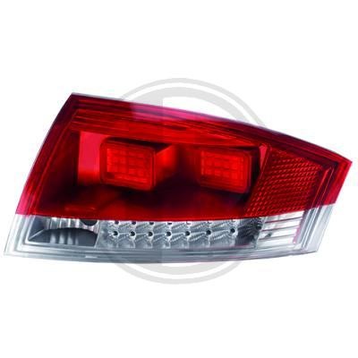 STOPURI CU LED AUDI TT FUNDAL RED/CRISTAL -COD 1040990