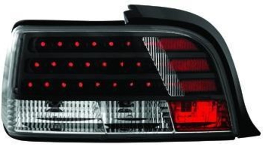 STOPURI CU LED BMW E36 COUPE FUNDAL NEGRU -COD RB02LB