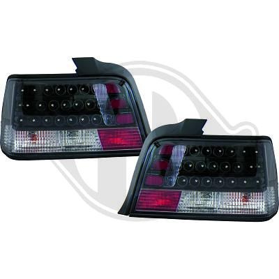 STOPURI CU LED BMW E36 LIM FUNDAL BLACK -COD 1213992