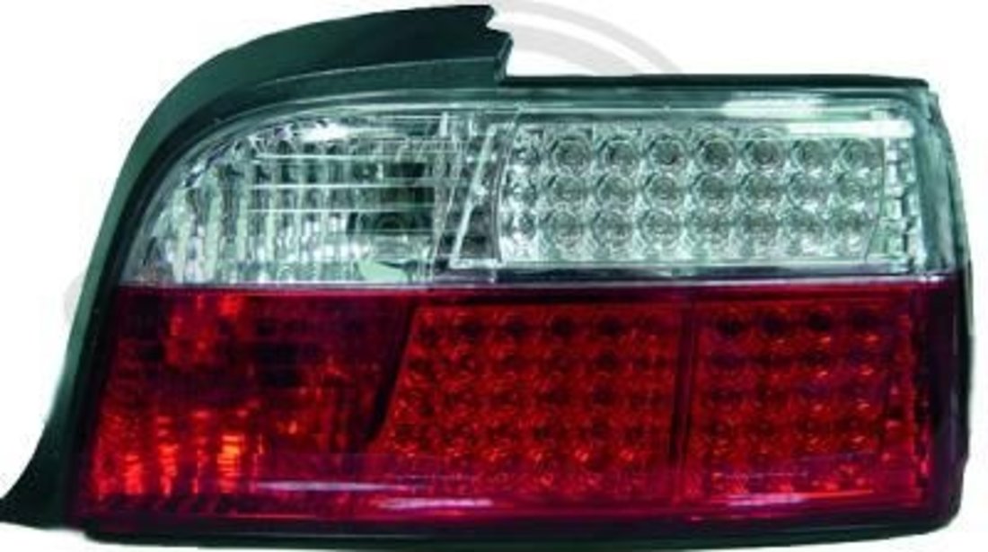 STOPURI CU LED BMW E36 LIM FUNDAL RED CRISTAL -COD 1213999