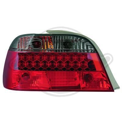 STOPURI CU LED BMW E38 FUNDAL RED/BLACK -COD 1242595