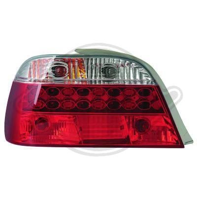 STOPURI CU LED BMW E38 FUNDAL RED/CRISTAL -COD 1242495