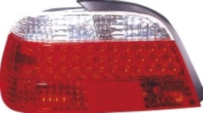 STOPURI CU LED BMW E38 FUNDAL RED/CROM -COD FKRLXLBM8005