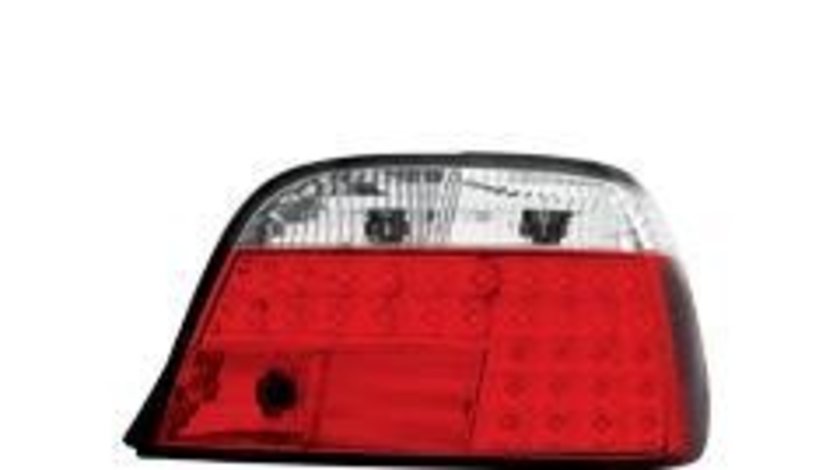 STOPURI CU LED BMW E38 FUNDAL ROSU-CROM -COD RB18LRC