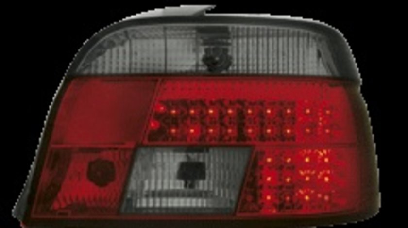 STOPURI CU LED BMW E39 FUNDAL ROSU-NEGRU -COD RB19LRB