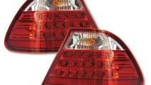 STOPURI CU LED BMW E46 COUPE FUNDAL RED/CROM -COD ...