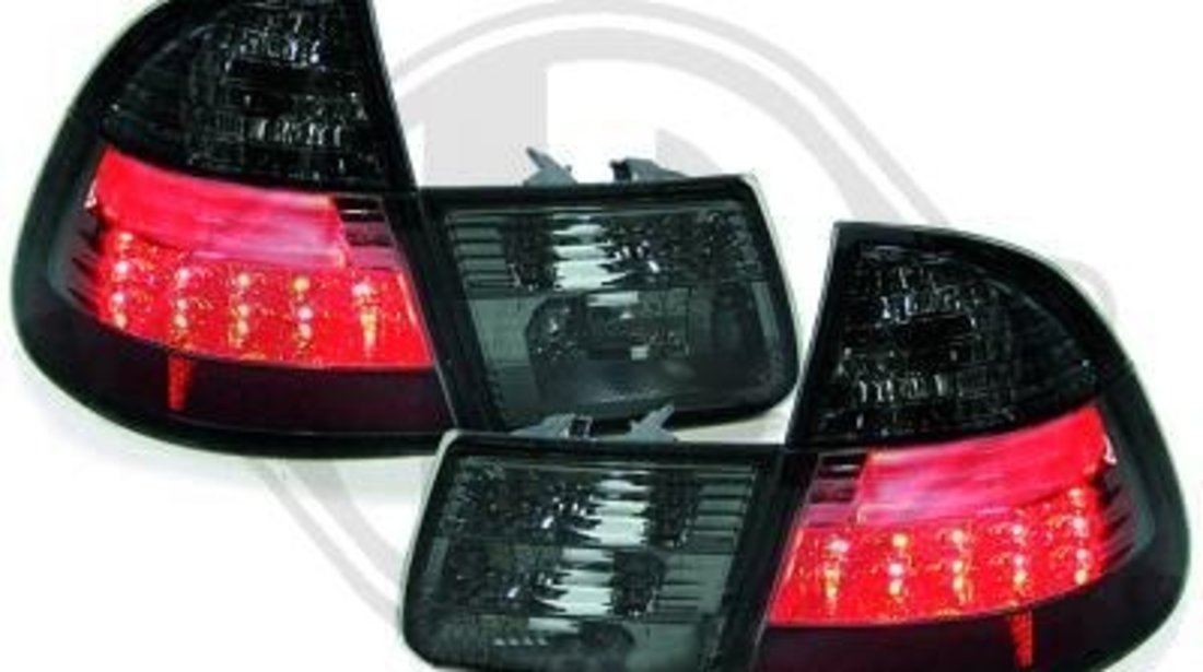 STOPURI CU LED BMW E46 TOURING FUNDAL BLACK-COD 1215999