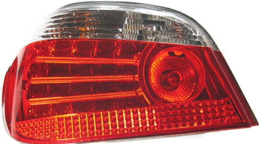 STOPURI CU LED BMW E60 FUNDAL ROSU-CRISTAL -COD RB26LRC