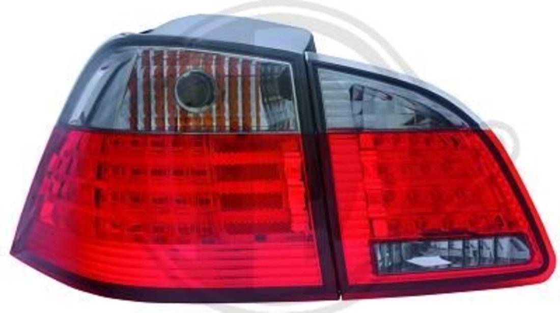 STOPURI CU LED BMW E60 TOURING FUNDAL RED/CRISTAL -COD 1224795