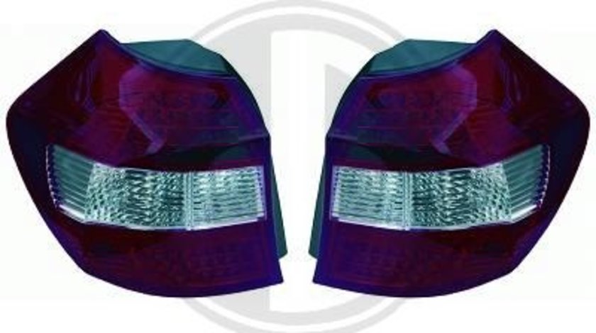 STOPURI CU LED BMW E81/E82/E87 FUNDAL RED/CRISTAL -COD 1280995