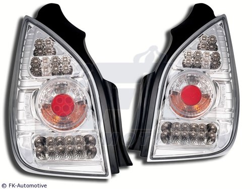 STOPURI CU LED CITROEN C2 FUNDAL CROM -COD FKRLXLCI019