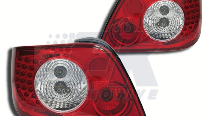 STOPURI CU LED CITROEN XSARA FUNDAL RED/CROM -COD FKRLXLCI207