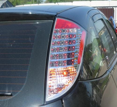 STOPURI CU LED FORD FOCUS FUNDAL CROM -COD FKRLXLFO001