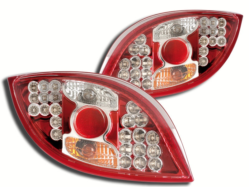STOPURI CU LED FORD KA FUNDAL RED -COD FKRLXLFO037