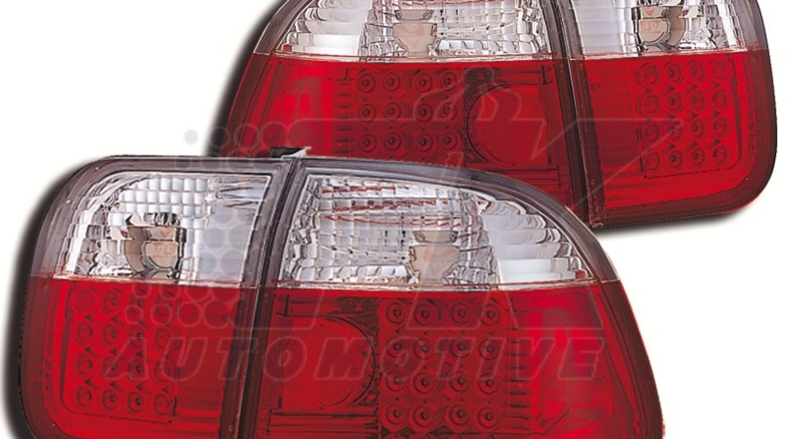 STOPURI CU LED HONDA CIVIC FUNDAL RED/CROM -COD FKRLXLHO8019