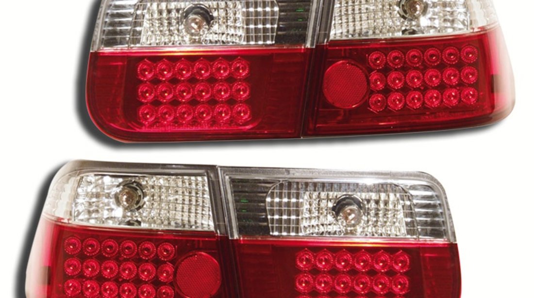 STOPURI CU LED HONDA CIVIC FUNDAL RED/CROM -COD FKRLXLHO109