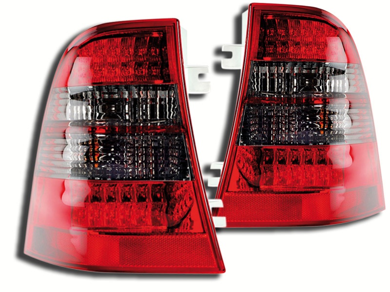 STOPURI CU LED M-KLASS FUNDAL RED/BLACK -COD FKRLXLDB415