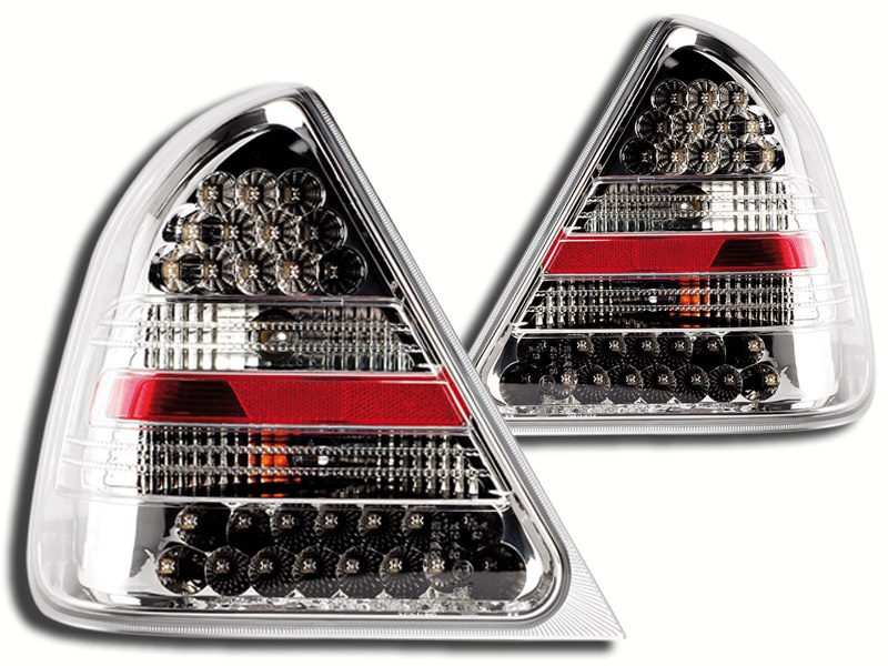 STOPURI CU LED MERCEDES C-KLASS FUNDAL CROM -COD FKRLXLMB001
