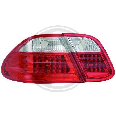 STOPURI CU LED MERCEDES CLK FUNDAL RED/CRISTAL -COD 1625995