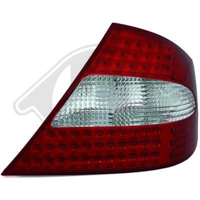 STOPURI CU LED MERCEDES CLK FUNDAL RED/CRISTAL -COD 1626995