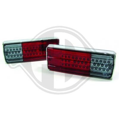STOPURI CU LED MERCEDES G W463 FUNDAL RED/CRISTAL -COD 1695995