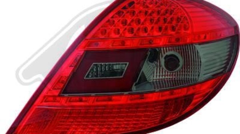 STOPURI CU LED MERCEDES SLK FUNDAL RED/BLACK -COD 1636996