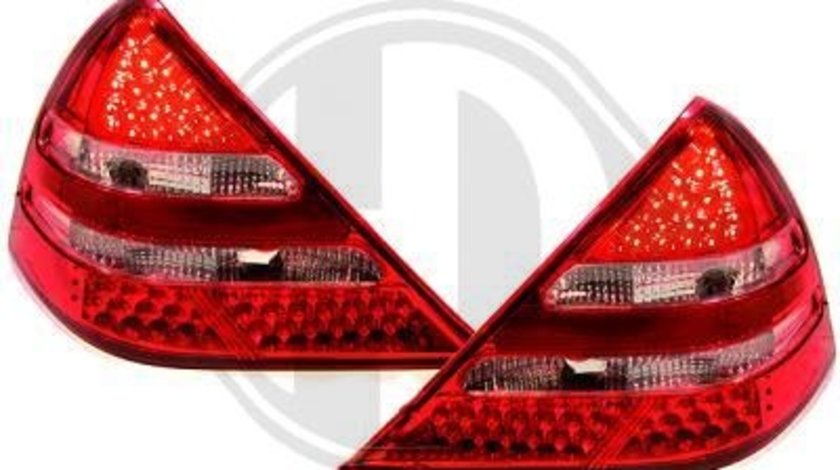 STOPURI CU LED MERCEDES SLK FUNDAL RED/CRISTAL -COD 1635995