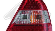 STOPURI CU LED MERCEDES W202 FUNDAL RED/CRISTAL-CO...