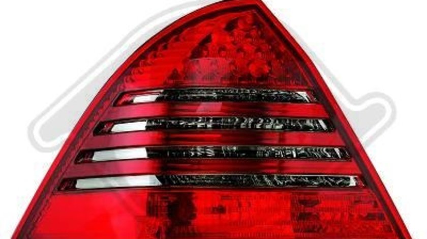 STOPURI CU LED MERCEDES W203 FUNDAL RED/BLACK -COD 1671990