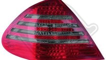 STOPURI CU LED MERCEDES W211 FUNDAL RED/BLACK -COD...