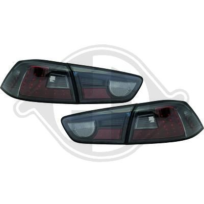 STOPURI CU LED MITSUBISHI LACER FUNDAL BLACK-COD 5808998