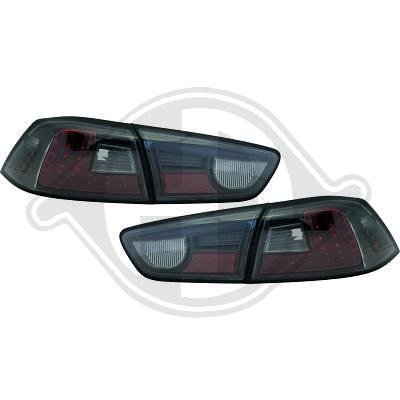 STOPURI CU LED MITSUBISHI LACER FUNDAL BLACK-COD 5808998