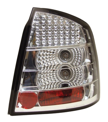 STOPURI CU LED OPEL ASTRA G FUNDAL CROM -COD FKRLXLOP205