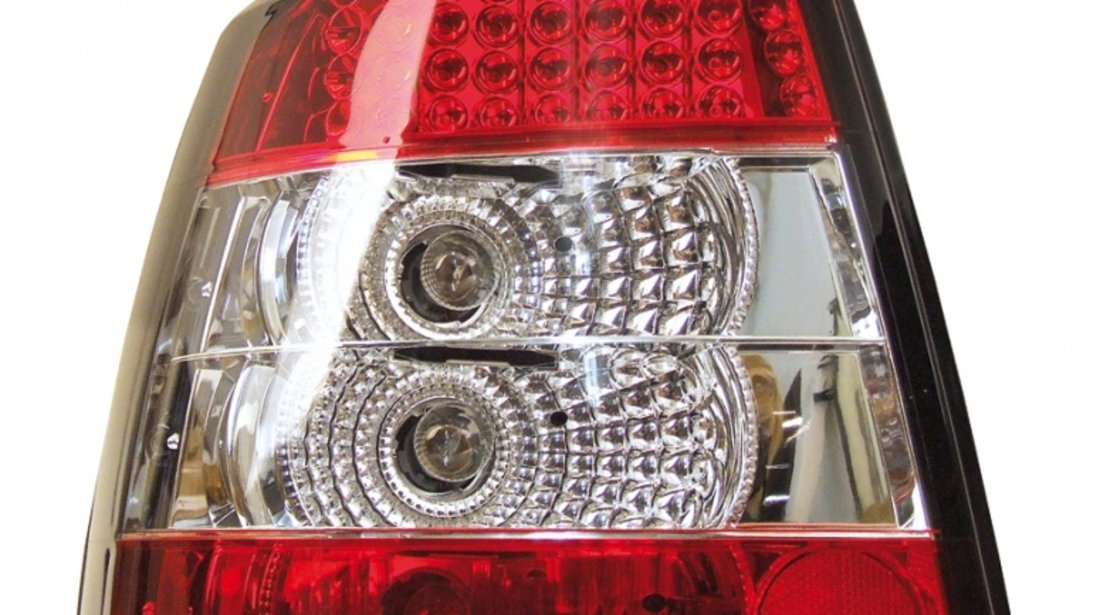 STOPURI CU LED OPEL ASTRA G FUNDAL RED/CROM -COD FKRLXLOP207