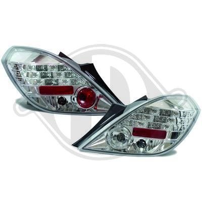STOPURI CU LED OPEL CORSA D FUNDAL CROM -COD 1814996