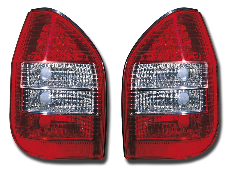 STOPURI CU LED OPEL ZAFIRA FUNDAL RED/CROM -COD FKRLXLOP8001