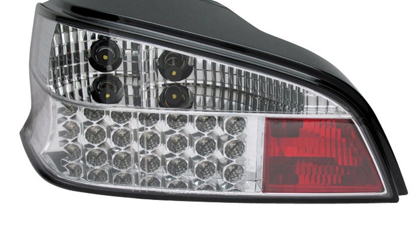 STOPURI CU LED PEUGEOT 106 FUNDAL CROM -COD FKRLXLPG201