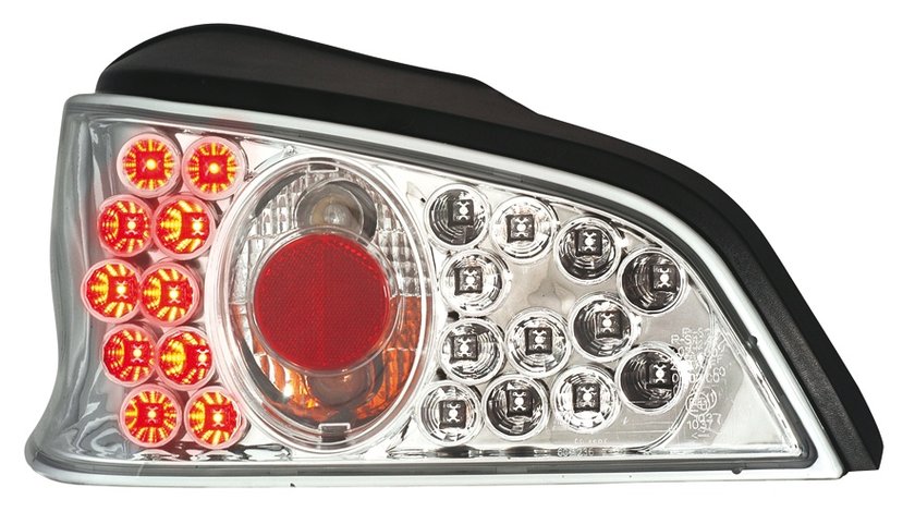 STOPURI CU LED PEUGEOT 106 FUNDAL CROM -COD FKRLXLPG047