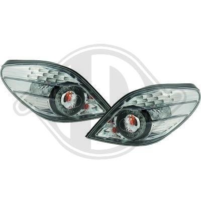 STOPURI CU LED PEUGEOT 207 CC FUNDAL CROM -COD 4226996