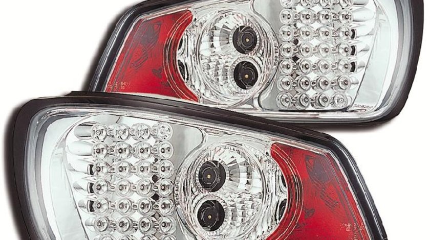 STOPURI CU LED PEUGEOT 306 FUNDAL CROM -COD FKRLXLPG205