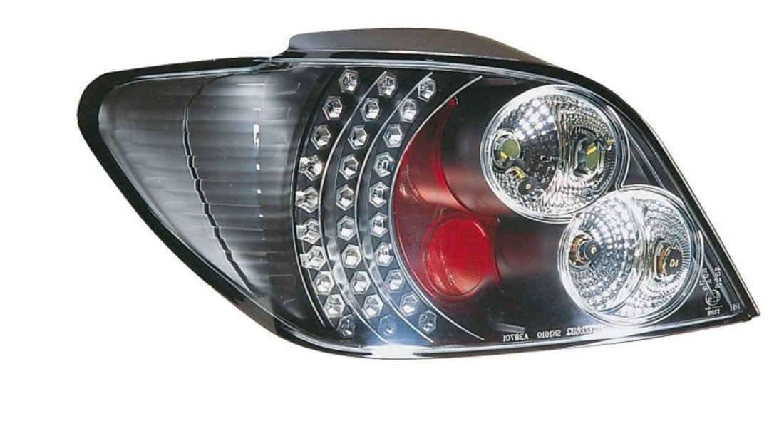 STOPURI CU LED PEUGEOT 307 FUNDAL BLACK -COD FKRLXLPG8001