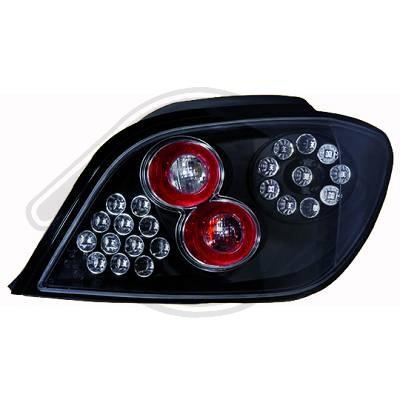 STOPURI CU LED PEUGEOT 307 FUNDAL BLACK -COD 4234998
