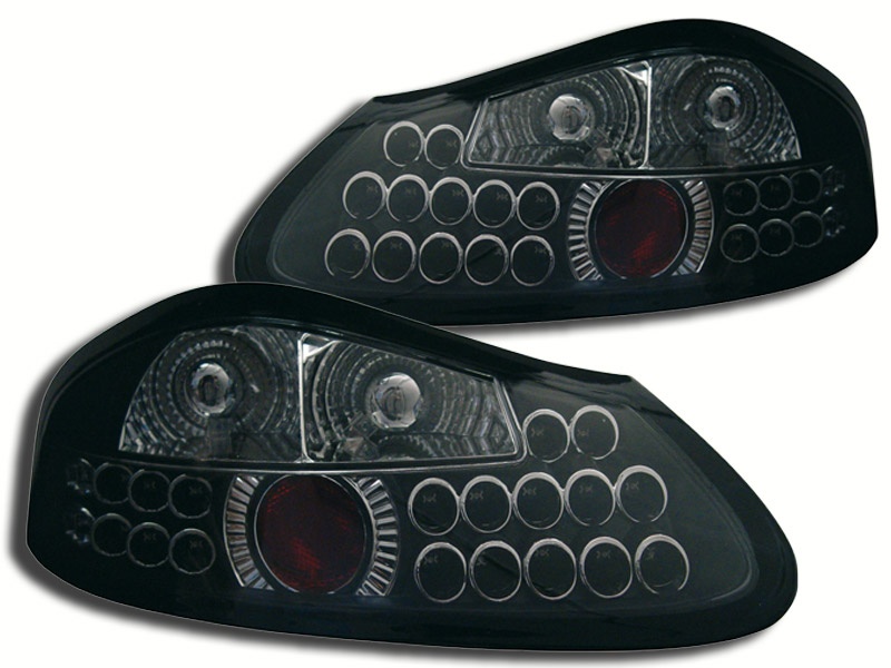 STOPURI CU LED PORSCHE BOXSTER FUNDAL BLACK -COD FKRLXLPO003