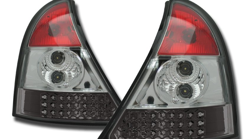 STOPURI CU LED RENAULT CLIO FUNDAL BLACK -COD FKRLXLRN8005