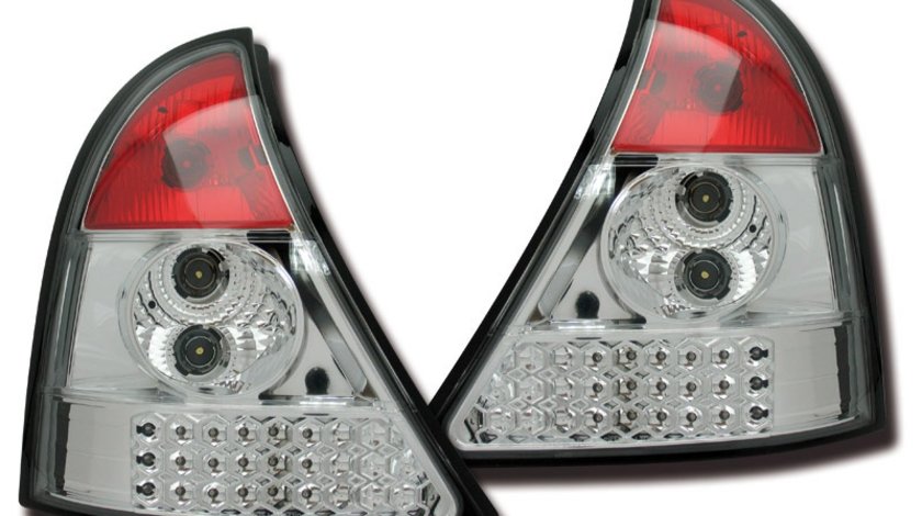 STOPURI CU LED RENAULT CLIO FUNDAL CROM -COD FKRLXLRE217