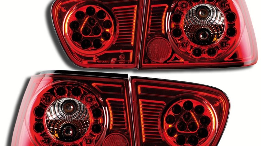 STOPURI CU LED SEAT IBIZA FUNDAL RED -COD FKRLXLSE011