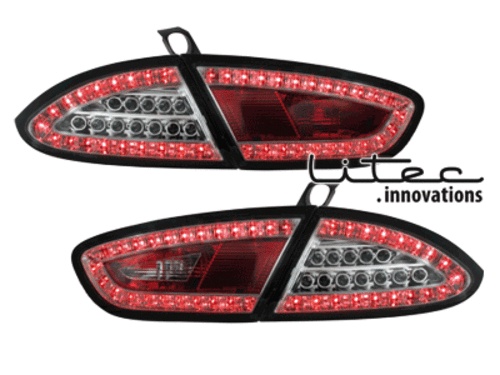 STOPURI CU LED SEAT LEON/ALTEA FUNDAL CROM -COD RSI08LC