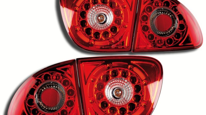 STOPURI CU LED SEAT LEON FUNDAL RED -COD FKRLXLSE005