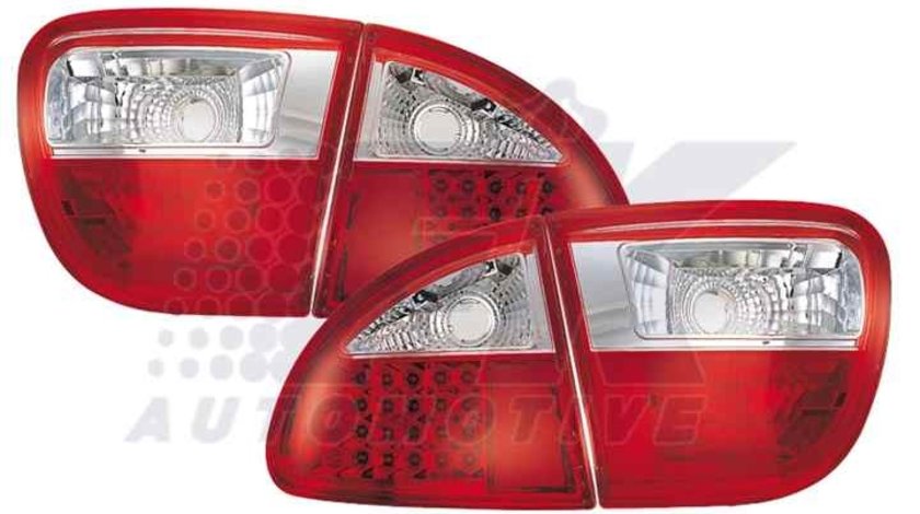 STOPURI CU LED SEAT LEON FUNDAL RED -COD FKRLXLSE203