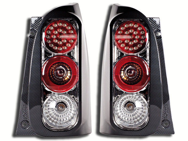 STOPURI CU LED SMART FUNDAL CARBON -COD FKRL041013